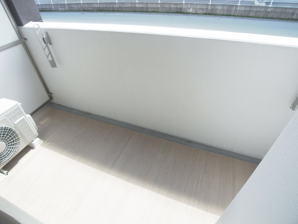 菊池郡菊陽町大字津久礼の賃貸マンションのバルコニー