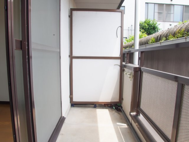 サンシャ2のバルコニー