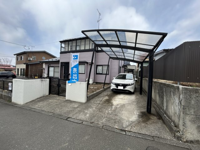 八戸市是川１丁目の前面道路含む現地写真