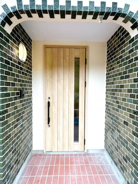 久慈市長内町第１７地割の玄関