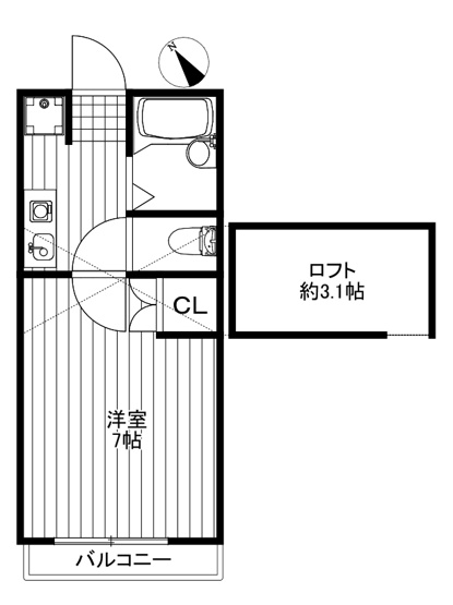 【間取り】 | 第二白亜館
