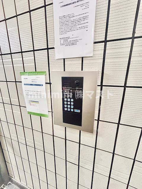 シャンクレール南堀江のセキュリティ