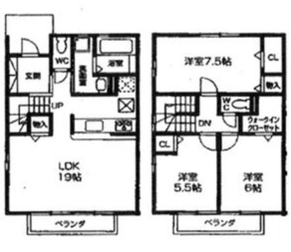 【間取り】 | ヴィラ堂筋C