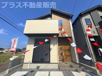 【外観】 | 完成しました。物件内部もご見学頂けます。プラス不動産販売にお任せ下さい。