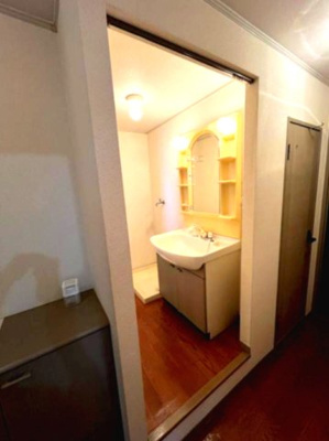 【洗面所】 | プリシェールN | ※イメージ　反転タイプのお部屋の写真