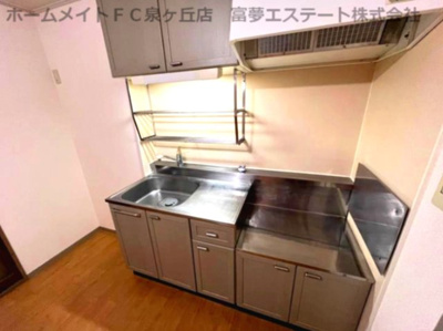 【キッチン】 | プリシェールN | ※イメージ　反転タイプのお部屋の写真