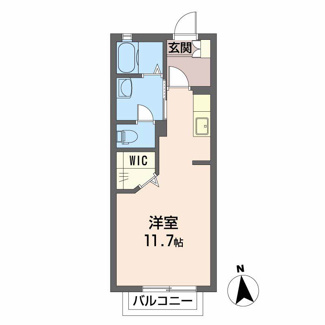 【間取り】 | アーバンハイツ | 1R