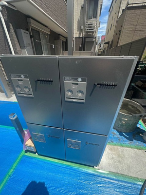 【その他共用部分】 | 【新築】カランドもとすみ | ※施工中※共用部には宅配BOXがあるので荷物の受け取りもスムーズに♪再配達を依頼する手間が省けます☆