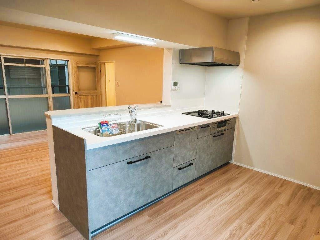 丸美シャトー大須のキッチン|使いやすいキッチンです