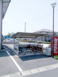 【その他共用部分】 | ロイヤルハイツ出雲Ⅱ | 駐輪場