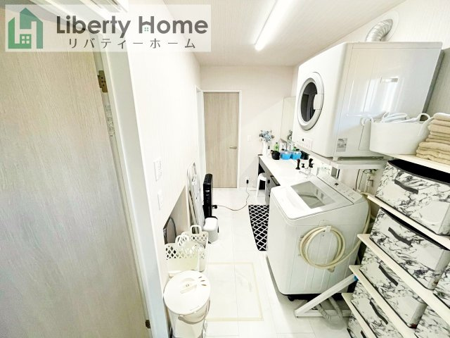 土浦市板谷1丁目　中古戸建のランドリースペース