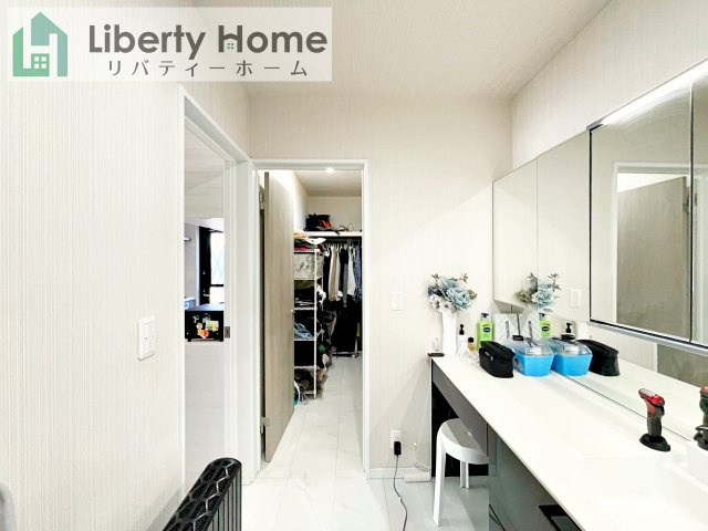 土浦市板谷1丁目　中古戸建の脱衣所