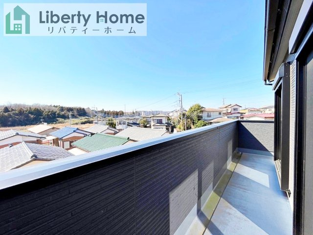 土浦市板谷1丁目　中古戸建のバルコニー