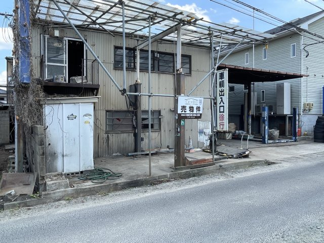 福島市南町　解体更地渡し　住宅用地　清明小・第一中の外観