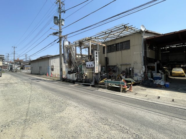 福島市南町　解体更地渡し　住宅用地　清明小・第一中の前面道路含む現地写真