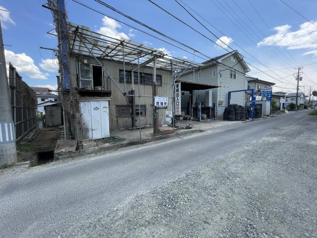 福島市南町　解体更地渡し　住宅用地　清明小・第一中の前面道路含む現地写真