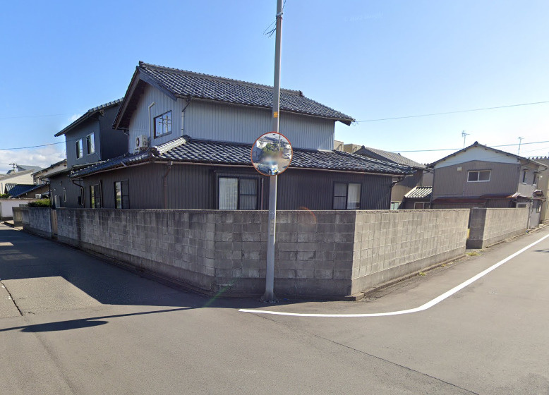 福井市光陽1丁目　角地の外観