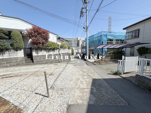 【前面道路含む現地写真】 | 【仲介手数料０円】伊勢原市桜台2丁目　土地（売地）B区画　全2区画 | 伊勢原市桜台2丁目　土地（売地）全2区画