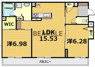 【間取り】 | シャーメゾン京都桃山