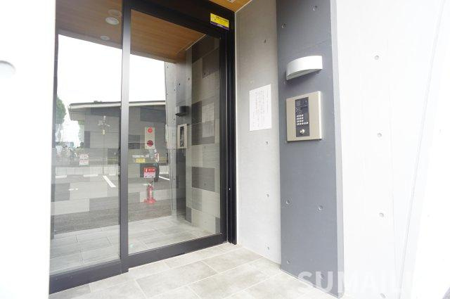 熊本市北区龍田９丁目の賃貸マンションのエントランス
