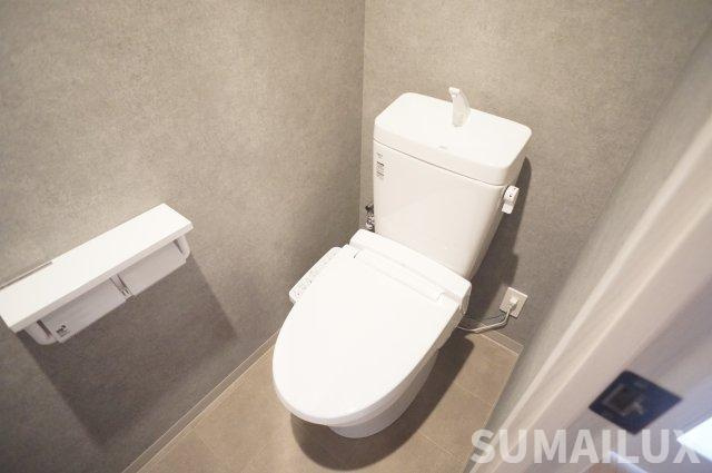熊本市北区龍田９丁目の賃貸マンションのトイレ