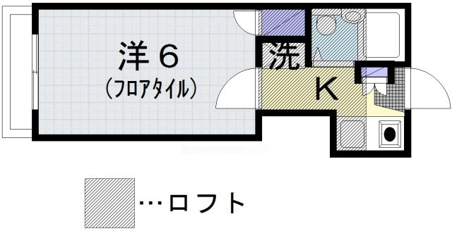 ラブピースエムスの間取り