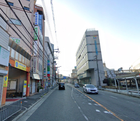 豊中駅前本町1丁目　貸店舗の周辺|前面の通りです☆