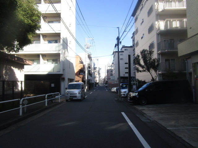 品川区南大井６丁目の倉庫の周辺