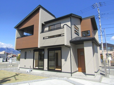 【外観】 | ブルーミングガーデン甲府市新田町　1号棟 | おしゃれな外観です