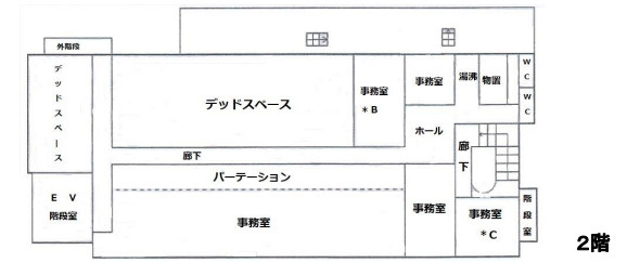 堺市中安井町　貸店舗の間取り|1238.97㎡
