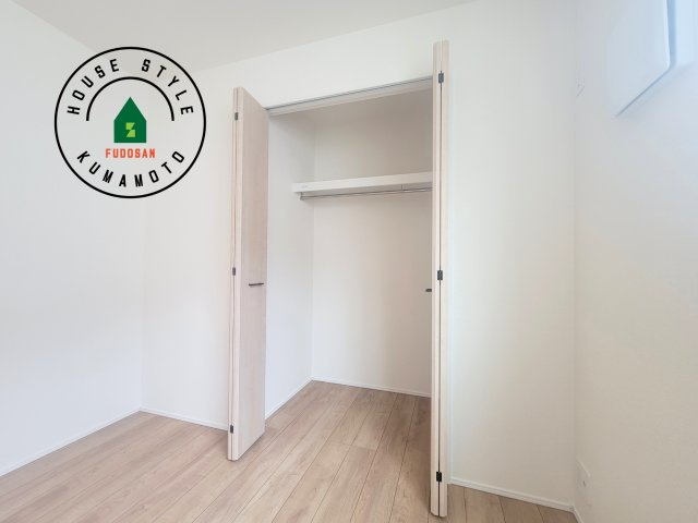 熊本市北区龍田1丁目第1-3棟（1号棟）の収納|収納には困りません。