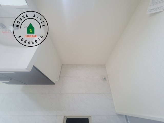 熊本市北区龍田1丁目第1-3棟（1号棟）のランドリースペース|ランドリースペースとなります。広々して有効的にご使用できます。 