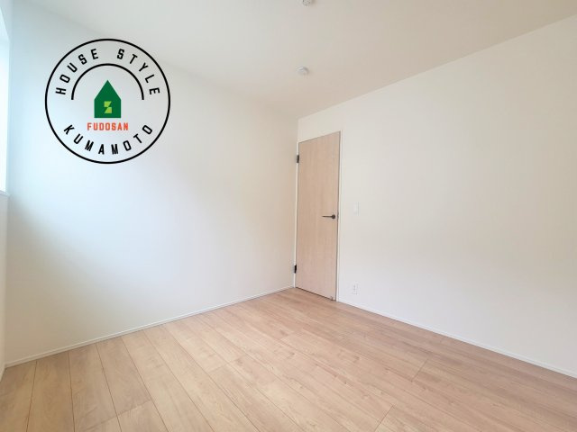 熊本市北区龍田1丁目第1-3棟（1号棟）の和室|将来的に、琉球畳を引きまして和室風にすることも可能です。