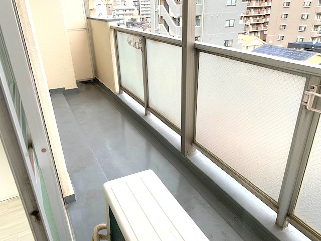 西川口朝日マンションのバルコニー