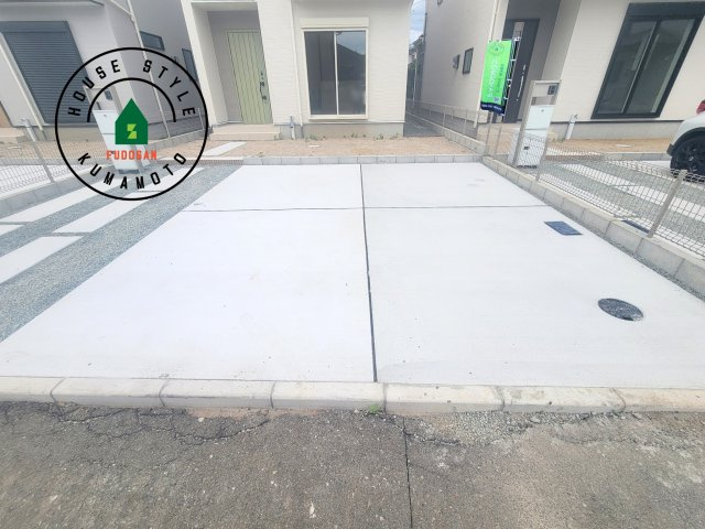 熊本市北区龍田1丁目第1-3棟（2号棟）の駐車場|駐車場になります。