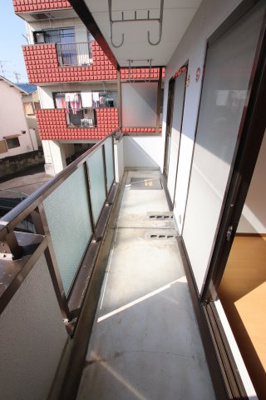 【バルコニー】 | ヒカリハイツ・ドイⅡ