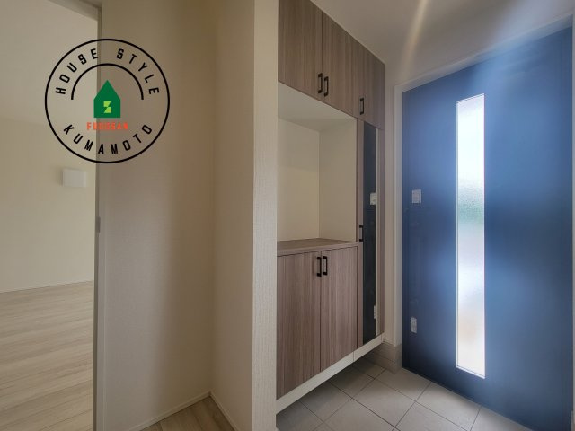 熊本市北区龍田1丁目第1-3棟（3号棟）の防犯設備|二重ロックでしっかり防犯対策ができます。