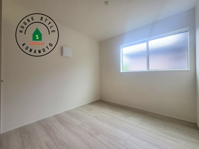 熊本市北区龍田1丁目第1-3棟（3号棟）の和室|将来的に、琉球畳を引きまして和室風にすることも可能です。