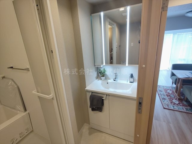 【独立洗面台】 | コスモ鶴瀬ステーションスクエア | 独立洗面台、朝の身支度には欠かせません