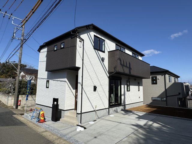 流山市名都借新築戸建（名都借24-1期）の外観|完成済み内覧可能です！！