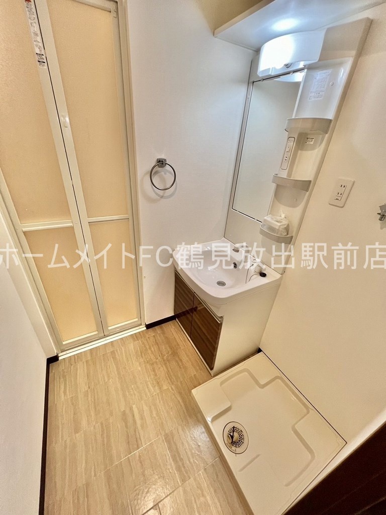 東大阪市高井田本通７丁目の賃貸マンションの洗面所