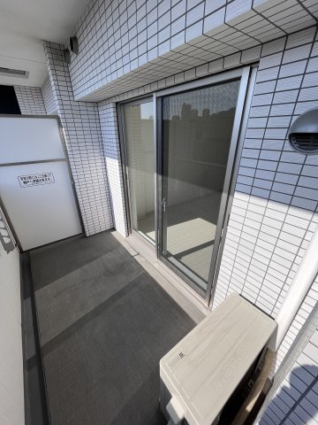 大阪市城東区中央２丁目の賃貸マンションのバルコニー