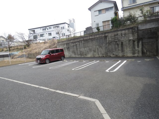アミティエⅢの駐車場