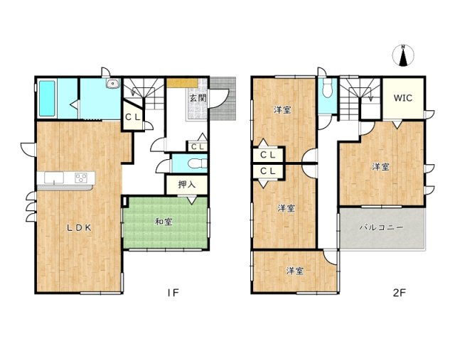 【間取り】 | 姫路市網干区田井／中古戸建