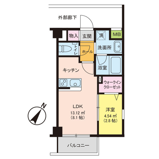 【間取り】 | 春日コンドミニアム
