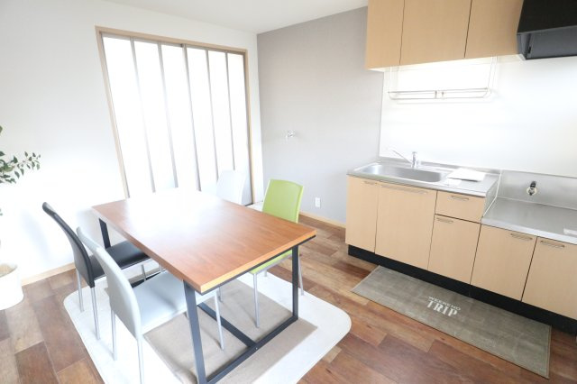 ムサシコーポの玄関