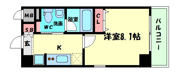 【間取り】 | グルーヴ日本橋