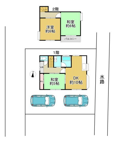 －三丁目不動産-行田市馬見塚-の間取り