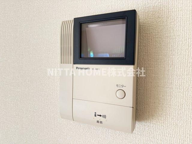 ラ・ピュールメゾン　Ｃ棟のセキュリティ|TVインターホンもあります◎