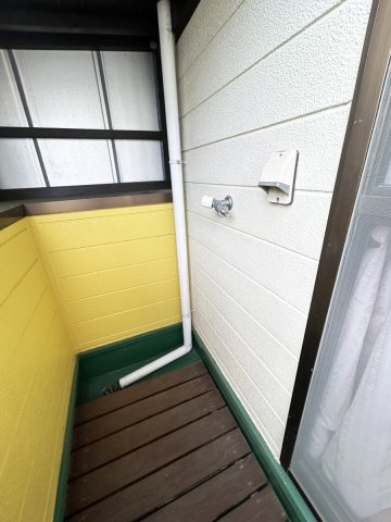 田中ハイツのバルコニー